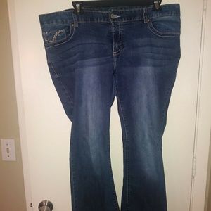 Excellent condition blue jeans size 18 short